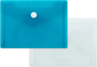 Produktbild von Dokumententasche DIN A7  14,5 x 10,5 cm 1 Stück 2 Farben PP-Material