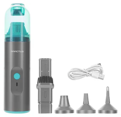 Produktbild von Genius Invictus ONE Home Mini Akku-Handstaubsauger 8-TLG. tragbarer Auto Handsta
