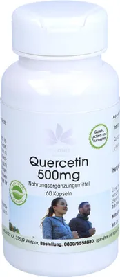 Obrázek produktu pro Kvercetin 500 mg kapsle 60 kapslí