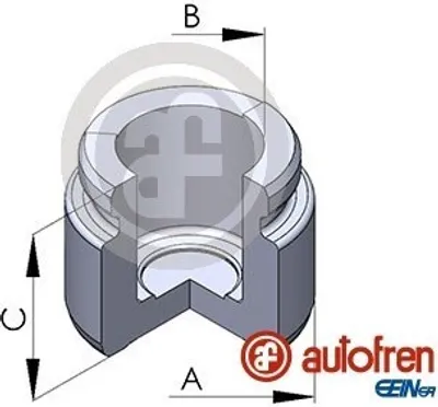 Produktbild von Bremskolben Vorne von Autofren Seinsa Ø 35 mm (D025270) Kolben Bremsanlage
