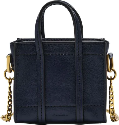 Produktbild von FOSSIL Umhängetasche Handtasche Carmen Micro Tote Bag Insignia Blue dunkelblau