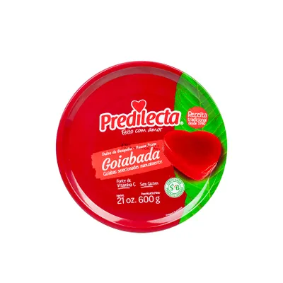 Produktbild von PREDILECTA schnittfestes Guaven-Dessert in Metalldose - Goiabada 600g