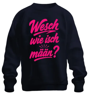 Obrázok produktu pre Ako sa máš? Frankfurt, Hesensko. Výraz "sarkazmus". Mikina, pulóver, tmavomodrá, veľkosť 3XL
