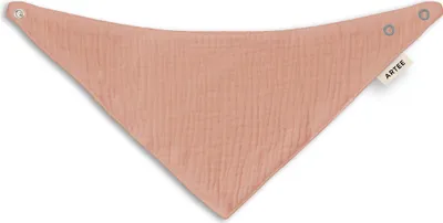 Produktbild von Musselin Baby und Kleinkind Halstuch  1 Stück Dreieckstuch Spucktuch Baumwolle Lätzchen FarbeOld Rose