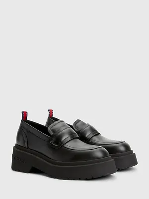 Produktbild von Tommy Jeans Damen Mokassins EN0EN02218 BDS Farbe: Schwarz Größe: 39