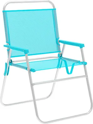 Produktbild von Marbueno Klappstuhl Aluminium Aquamarin Strand und Pool 52X56X80 cm 10308
