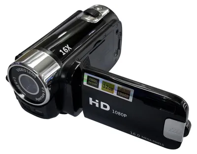Obrázok produktu pre Prenosná digitálna videokamera s vysokým rozlíšením 1080P DV videokamera 16MP 2,7-palcový LCD displej 16x digitálny zoom Zabudovaná batéria