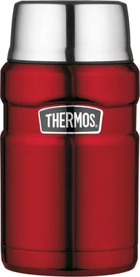 Produktbild von THERMOS Speisegefäß STAINLESS KING, 0,71 Liter, rot
