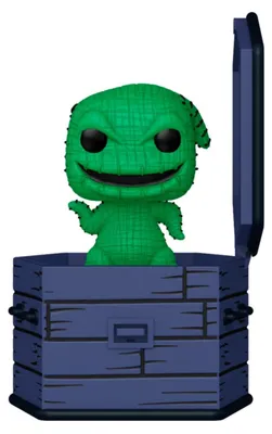 Imagen del producto de Figura de vinilo POP! de "El extraño mundo de Jack", modelo ataúd, personaje Oogie Boogie, 6 cm