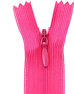 Produktbild von 50 Reißverschlüsse spiral verdeckt, 18cm, unteilbar, unsichtbar, Farbe:144 amer pink