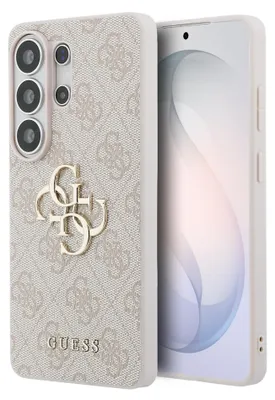 Produktbild von Guess 4G Metall-Logo-Rückabdeckung für das Samsung Galaxy S26 Ultra - Rosa