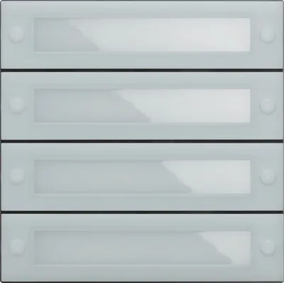Produktbild von GIRA 5539000. Produkttyp: Call button module, Produktfarbe: Weiß, Markenkompatibilität: GIRA. Breite: 106,5 mm, Höhe: 106,5 mm (5539000)