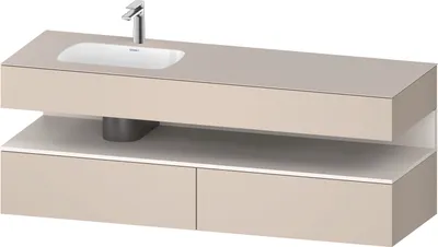 Produktbild von DURAVIT QA4795084830010 QTG EWT KWTU 1600 Wß Hgl. Be