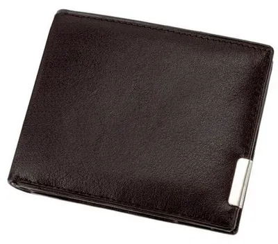 Produktbild von Alassio Geldbörse Querformat Leder schwarz