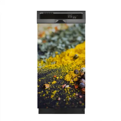 Produktbild von Magnete Dekorative 45x80 cm Küche Magnetmatte Spülmaschine - Gewürze Gemüse