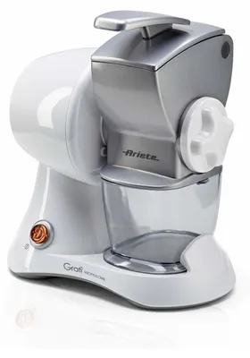 Image de Ariete 0448/10 Râpe électrique et spiraliseur Argent, Blanc