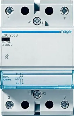 Produktbild von Hager Schütz 40A 4Ö 230V ESC441