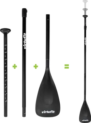 Zdjęcie produktu dla VirtuFit regulowane wiosło SUP 175–210 cm aluminiowe