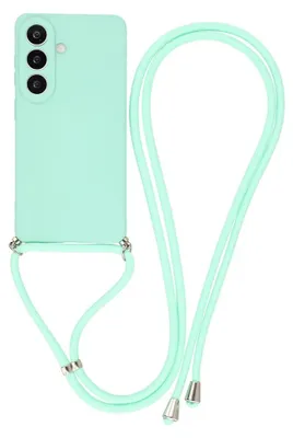 Produktbild von Samsung Galaxy A57 Hülle - Coverup Colour TPU Back Cover mit Handykette - Mint Green
