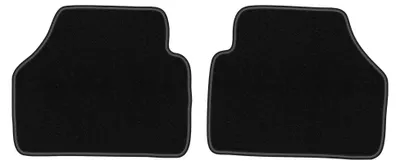 Immagine prodotto di Tappetini posteriori in moquette per Mazda Premacy I 1999-2005 (monovolume) – 2 pezzi, neri, su misura – Wielganizator LUX