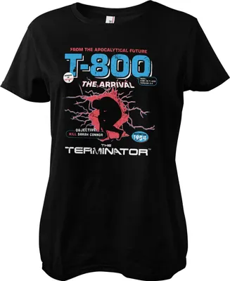 Produktbild von The Terminator Arrival Girly Tee - Medium - Black