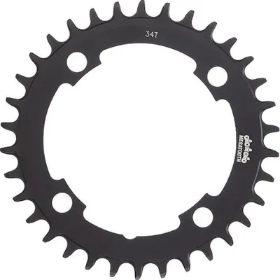 Image de Plateau FSA MTB Megatooth 4 bras 1x 104 mm x 38 dents noir - 1x plus sûr...