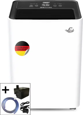 Produktbild von Luftentfeuchter Comedes Demecto 10 eco, geräuscharm, 10 Liter/Tag, mit Pumpenset