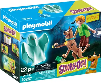 Produktbild von PLAYMOBIL Scooby Doo! 70287 SCOOBY-DOO! Scooby & Shaggy mit Geist