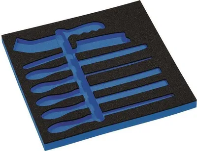 Produktbild von TECWERK Werkzeugmodul Leereinlage 2/3-Modul 2000 871 246 7-tlg.TECWERK