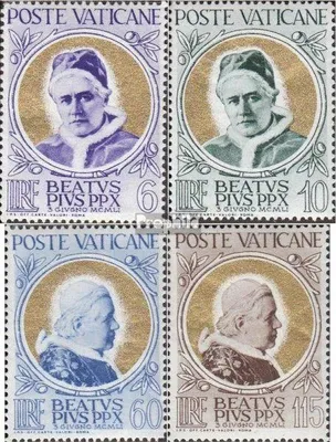 Produktbild von Briefmarken Vatikanstadt 1951 Mi 174-177 (kompl.Ausg.) postfrisch Seligsprechung