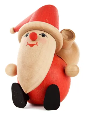 Produktbild von Miniatur Weihnachtsmann sitzend H=7cm NEU