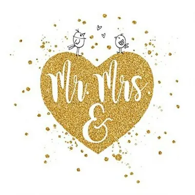 Produktbild von Braun + Company Wedding Heart, Weiß, Seidenpapier, Abbildung, 330 mm, 330 mm, 20 Stück(e)