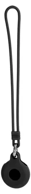 Image de Étui en silicone noir anti-perte pour localisateur iOS