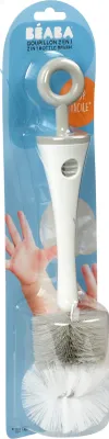 Produktbild von Beaba 2-in-1 Flaschenbuerste - grau; 911561