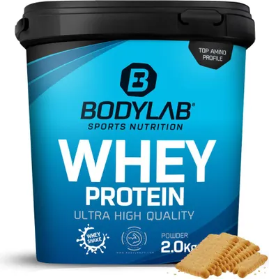 Produktbild von BODYLAB Whey Protein - 2000g - Butterkeks
