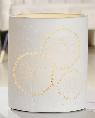 Obrázek produktu pro GILDE Stolní lampa, "Dandelion", motiv pampelišky, porcelán, bílá, , d. 10 cm, š. 17 cm, v. 20 cm 32185
