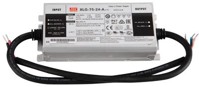 Zdjęcie produktu dla Transformator LED Mean Well XLG-75-24-A, 75 W, 24 V DC, 3100 mA