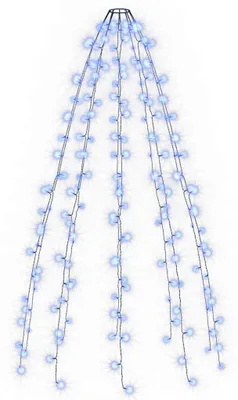 Obrázok produktu pre vidaXL Svetelná sieť na vianočný stromček so 180 LED diódami modrá 180 cm