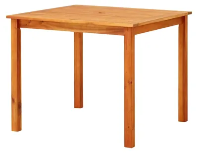 Produktbild von Gartentisch 88x88x74 cm aus massivem Akazienholz