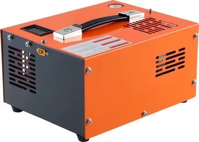 Immagine prodotto di SucceBuy Compressore d'aria PCP - Unità portatile da 4500 PSI/30 MPa con convertitore esterno. Compatibile con DC12V e AC230V. Privo di olio e acqua. Arresto manuale per fucile ad aria compressa, paintball e bombole subacquee.