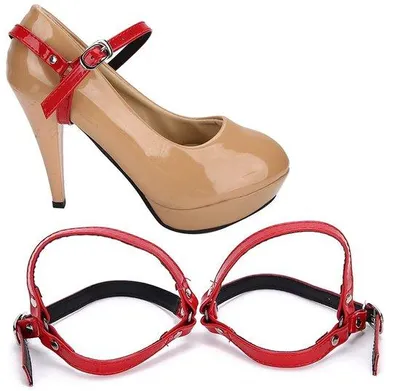 Productafbeelding van Schoenveters Antislip - Hoge Hakken - Schoen Accessoires - Duurzaam - Rood - Eenvoudig te Gebruiken - Schoenaccessoires