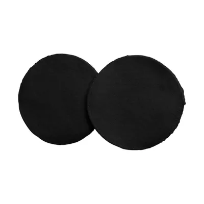 Produktbild von Carriwell 129, Brustwarzenschutz, Rund, Baumwolle, Polyester, Polypropylen (PP), Schwarz, 6 Stück(e)