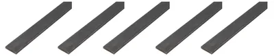 Obrázek produktu pro Alberts 5 x plochá tyč, surová ocel, 30 x 6 mm, délka 1 m