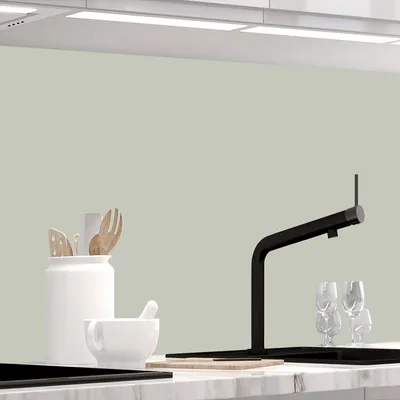 Produktbild von Küchenrückwand selbstklebend Matt-Optik - SALBEI GRÜN - 1.8mm, versteift, alle Untergründe, Hart PET Material, PREMIUM 60 x 220cm