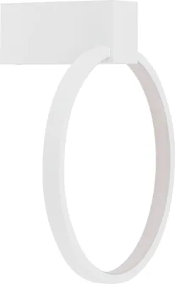 Produktbild von LED Wandleuchte Aluminium H: 23 cm Weiß 3000 K warmweißes Licht 190 lm Modern Wandlampe