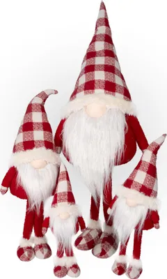 Produktbild von Wichtel aus Stoff, Weihnachtswichtel 4er Set, Weihnachtsdeko