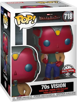 Produktbild von Marvel Wanda Vision - 70s Vision 718 Special Edition - Funko Pop! - Vinyl Figur