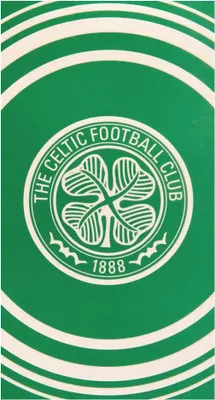 Produktbild von Celtic FC - Badetuch, Puls TA9660 (140 cm x 70 cm) (Grün/Weiß)