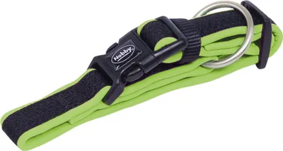 Produktbild von Nobby Halsband "Mesh Preno" neon grün L: 25-35cm