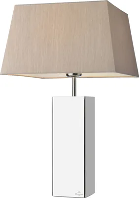 Produktbild von Villeroy & Boch Tischlampe Prag 53cm Eckig Poliert, Beige